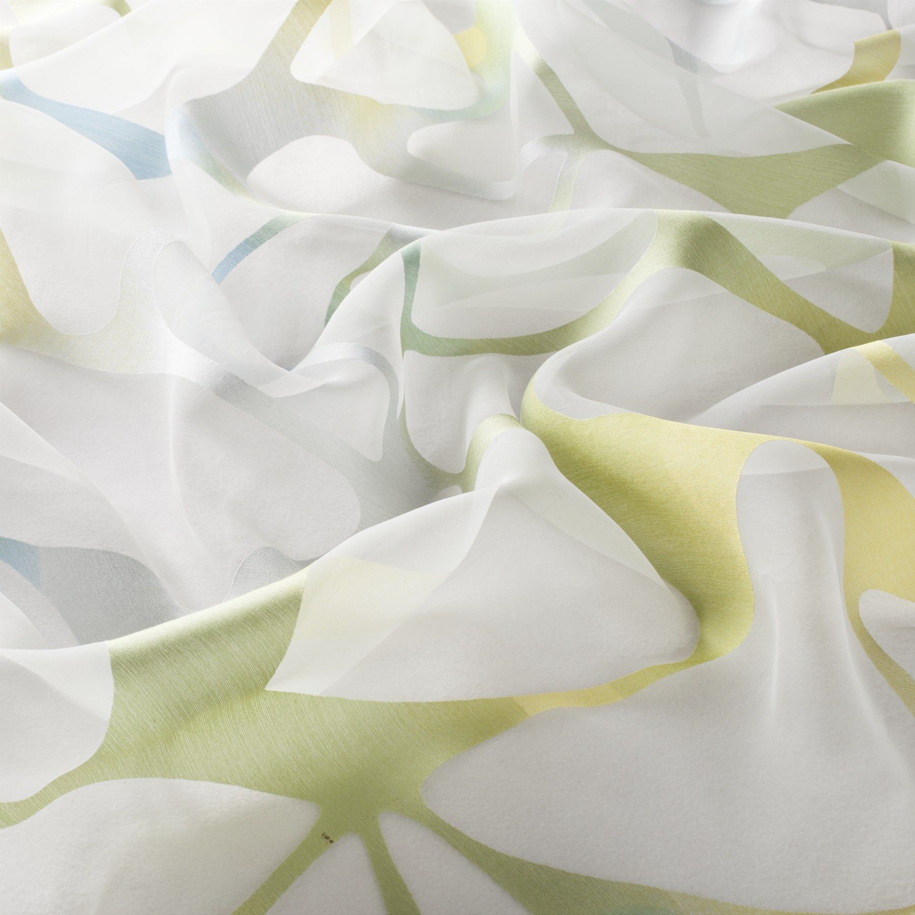 1 8780 040 Fancy Jab Vorhangstoff Meterware Gemustert Weiss Gelb Blau 1 8780 040 Fancy Jab Vorhangstoff Meterware Gemustert Weiss Gelb Blau