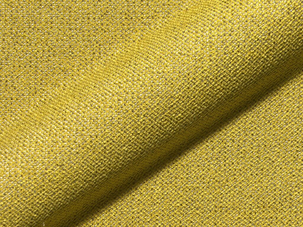Cosmo Fr 517 Hoepke Boucle Polsterstoffe Gelb Flammschutz