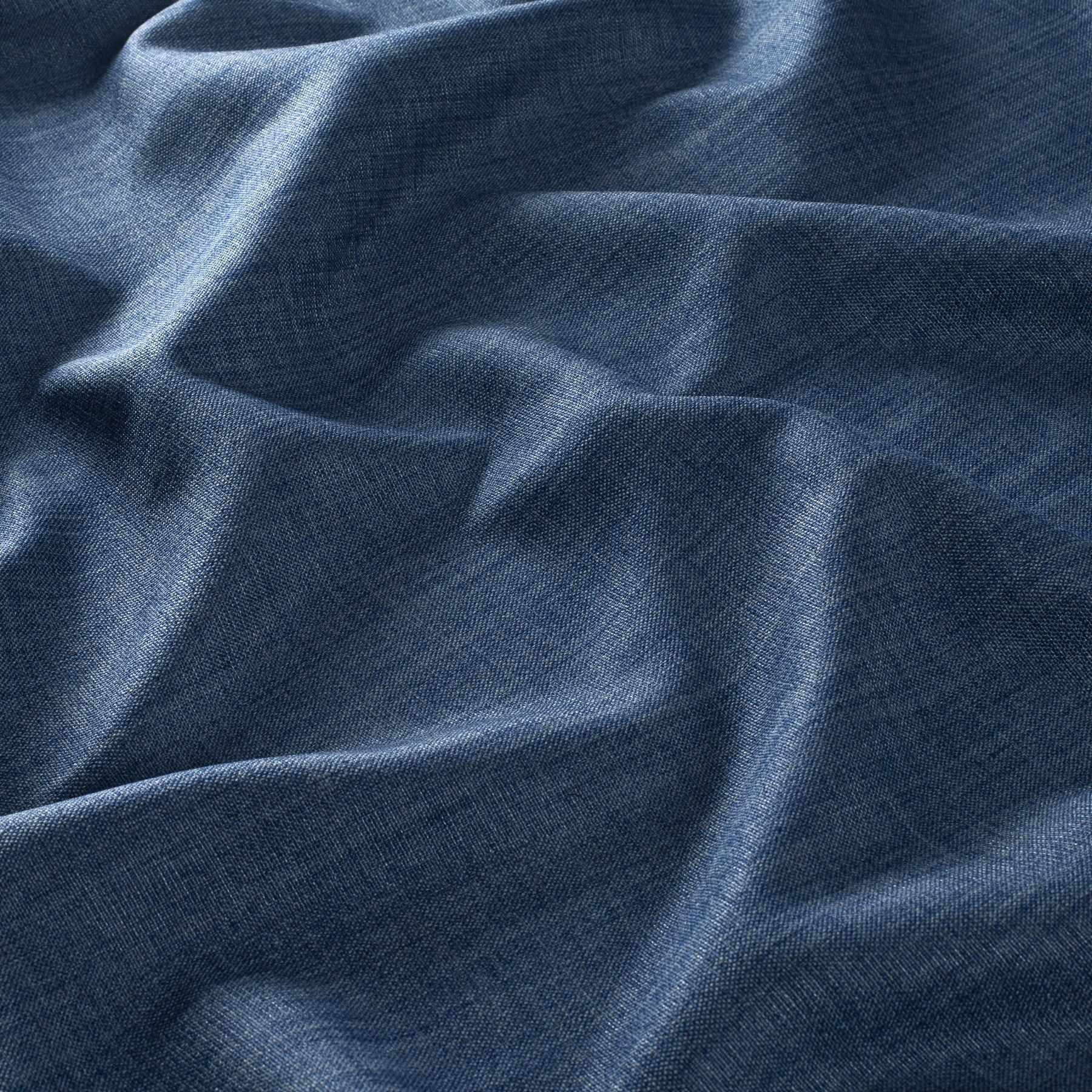 Ja6008 053 Prince Jab Vorhaenge Schlafzimmer Dime Out Abdunkeln Blau