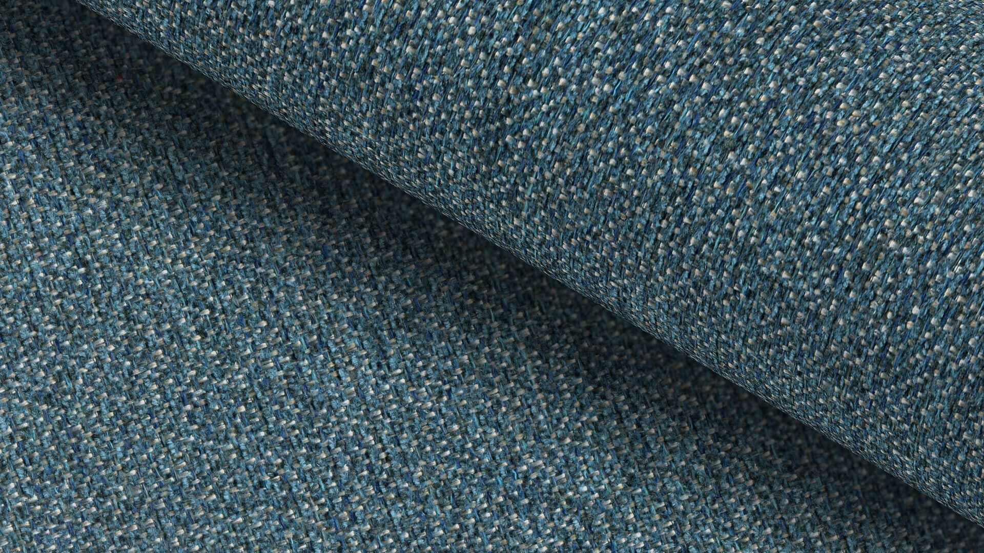 Möbelstoff Elvas 313213 Faux Uni Petrol