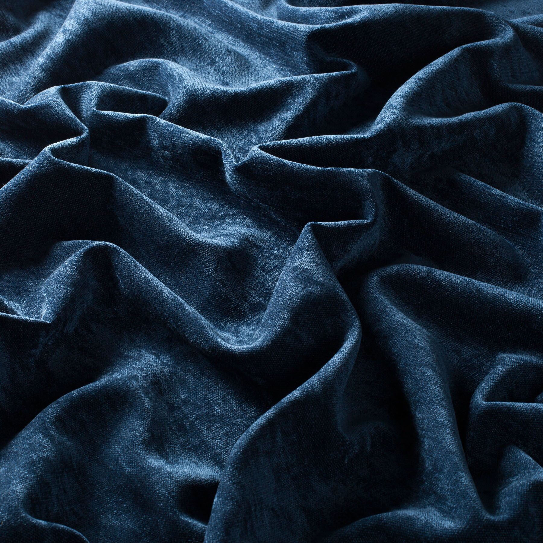 1 6579 050 Diego Jab Anstoetz Chenille Moebelstoff Blau
