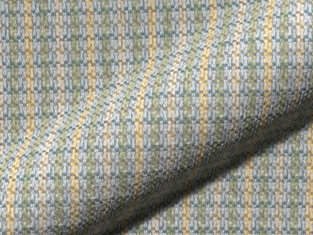 Ravello 115 Hoepke Polsterstoff Meterware Landhausstil Gestreift Blau
