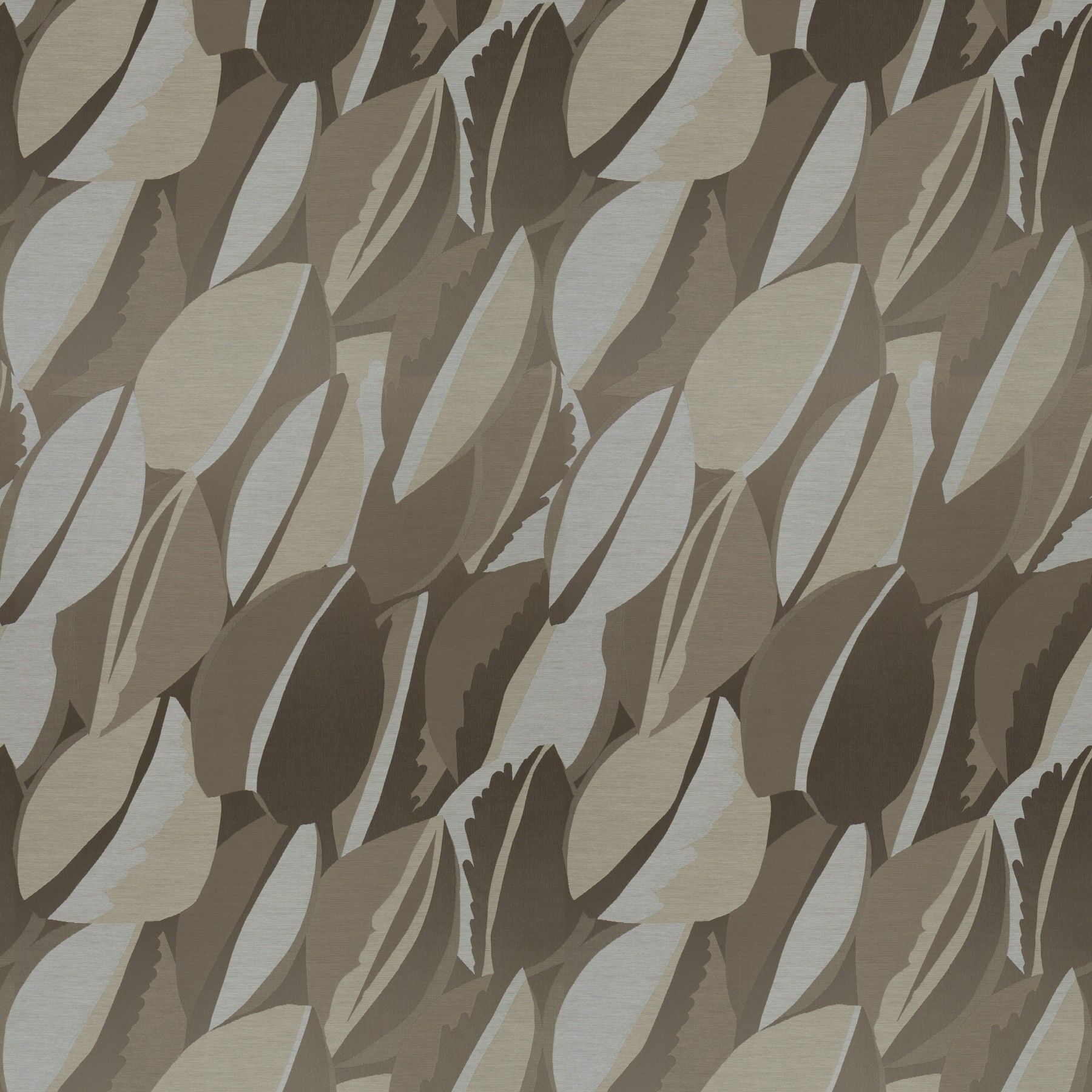 Ja7085 071 Bosco Jab Vorhangstoff Meterware Gemustert Beige Braun 1