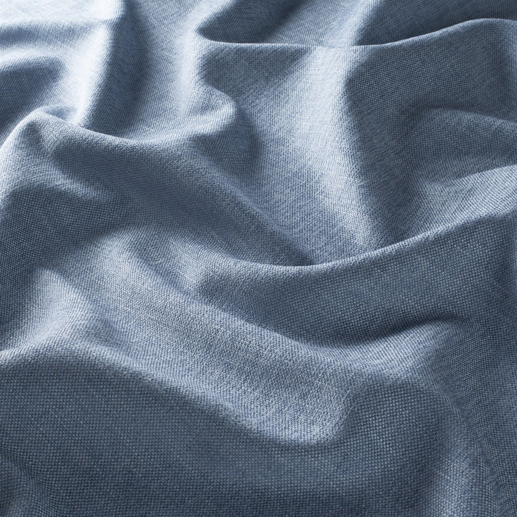 9 6007 051 Bonito Jab Vorhangstoff Meterware Blau