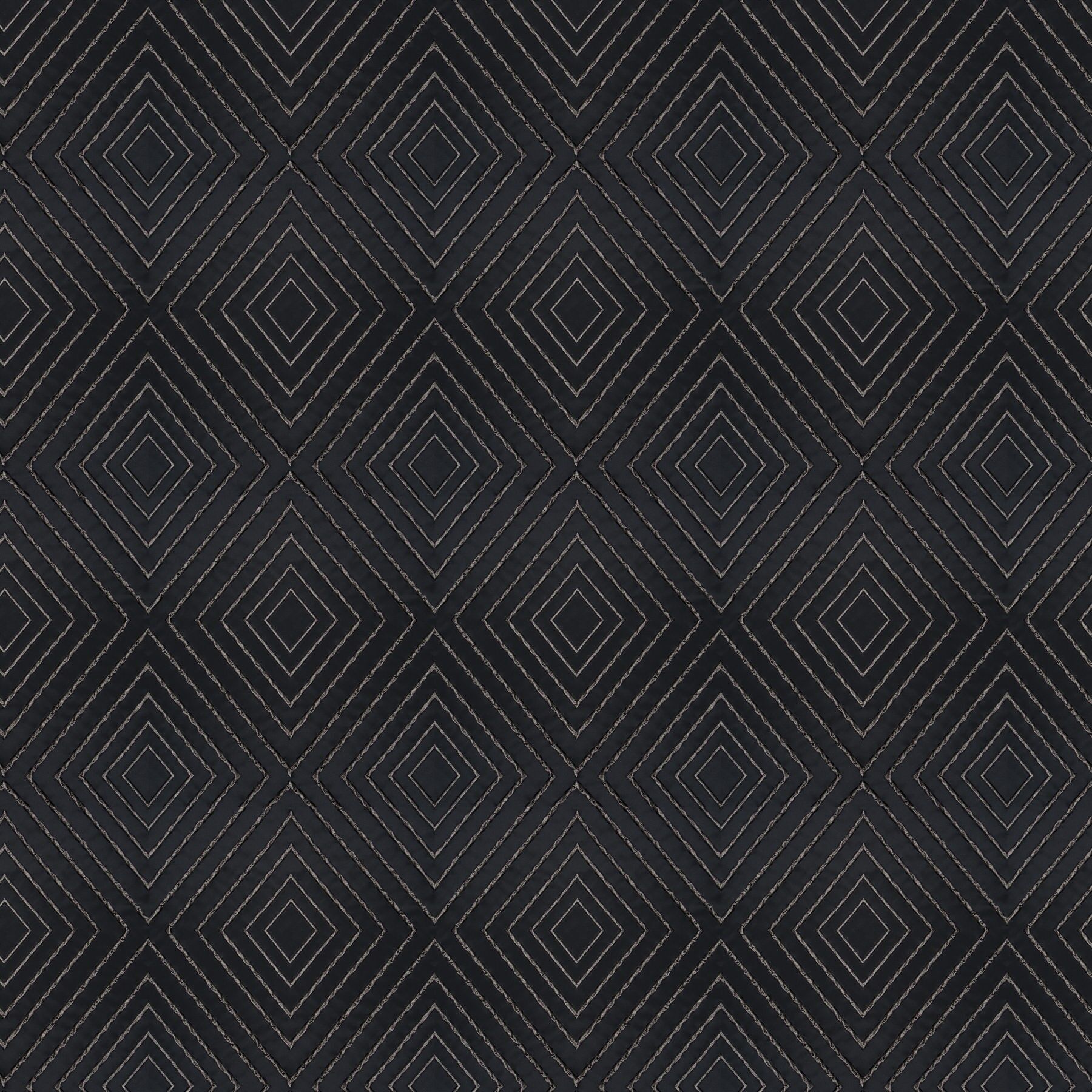 9 7790 099 Rombico Jab Vorhangstoff Meterware Gemustert Schwarz 1