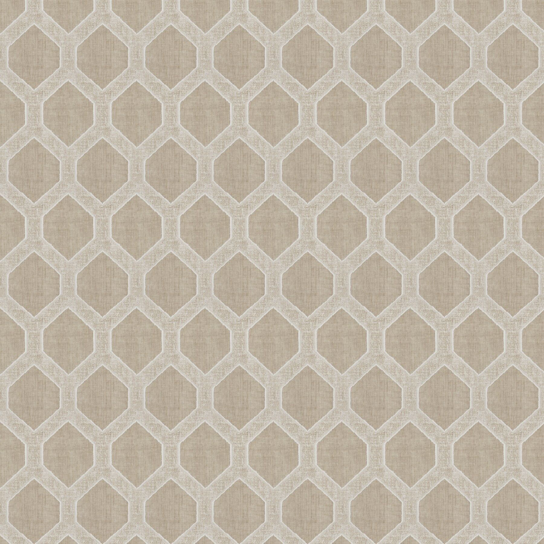 9 7821 070 Facet Jab Vorhangstoff Meterware Gemustert Beige 1