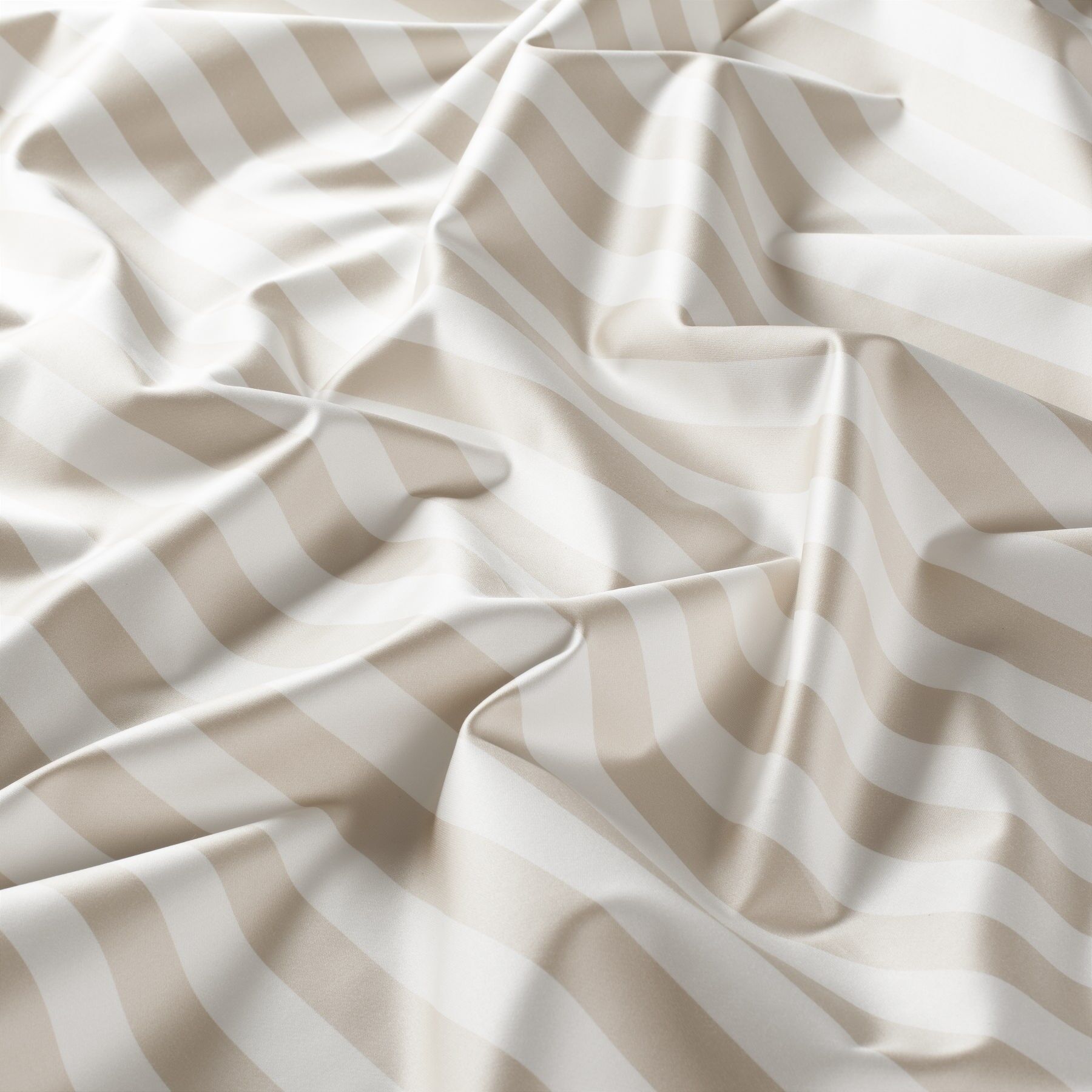 9 7691 070 Timeline Jab Vorhangstoff Meterware Gestreift Beige Weiss