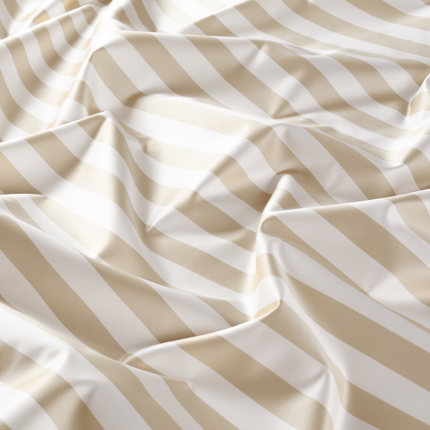 9 7691 075 Timeline Jab Vorhangstoff Meterware Gestreift Beige Weiss