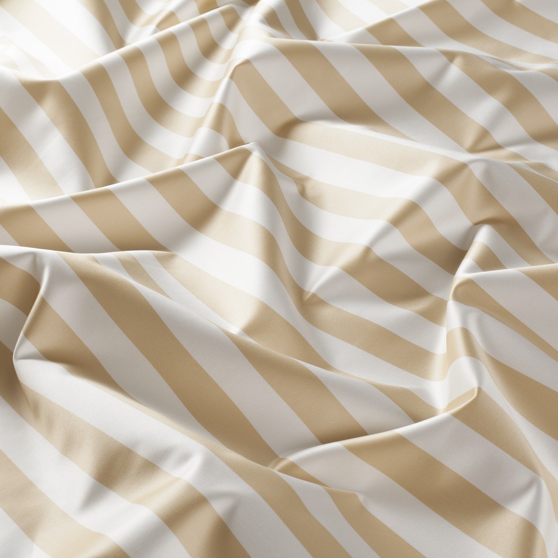 9 7691 076 Timeline Jab Vorhangstoff Meterware Gestreift Beige Weiss