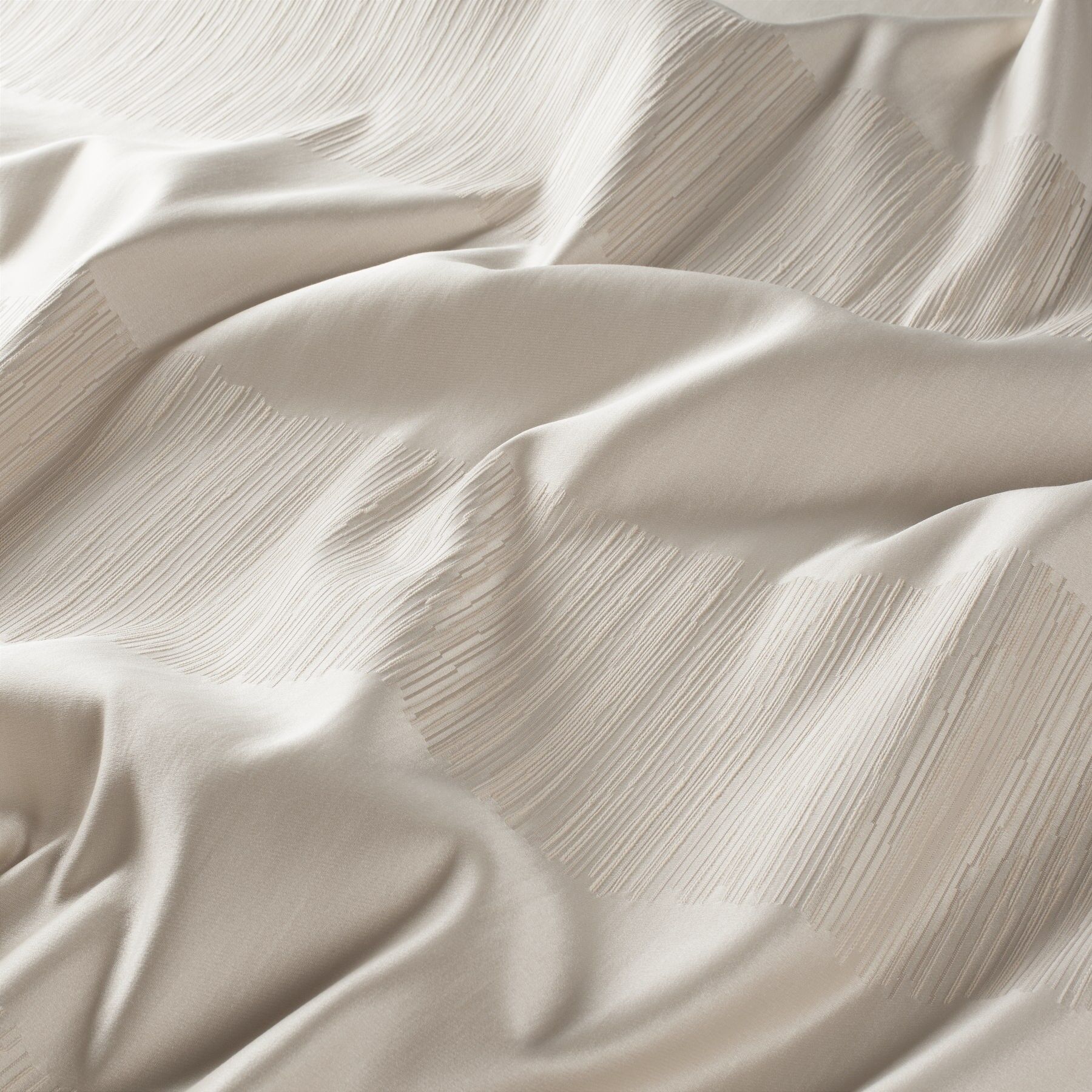 Ja7082 070 Rubana Jab Vorhangstoff Meterware Gemustert Beige