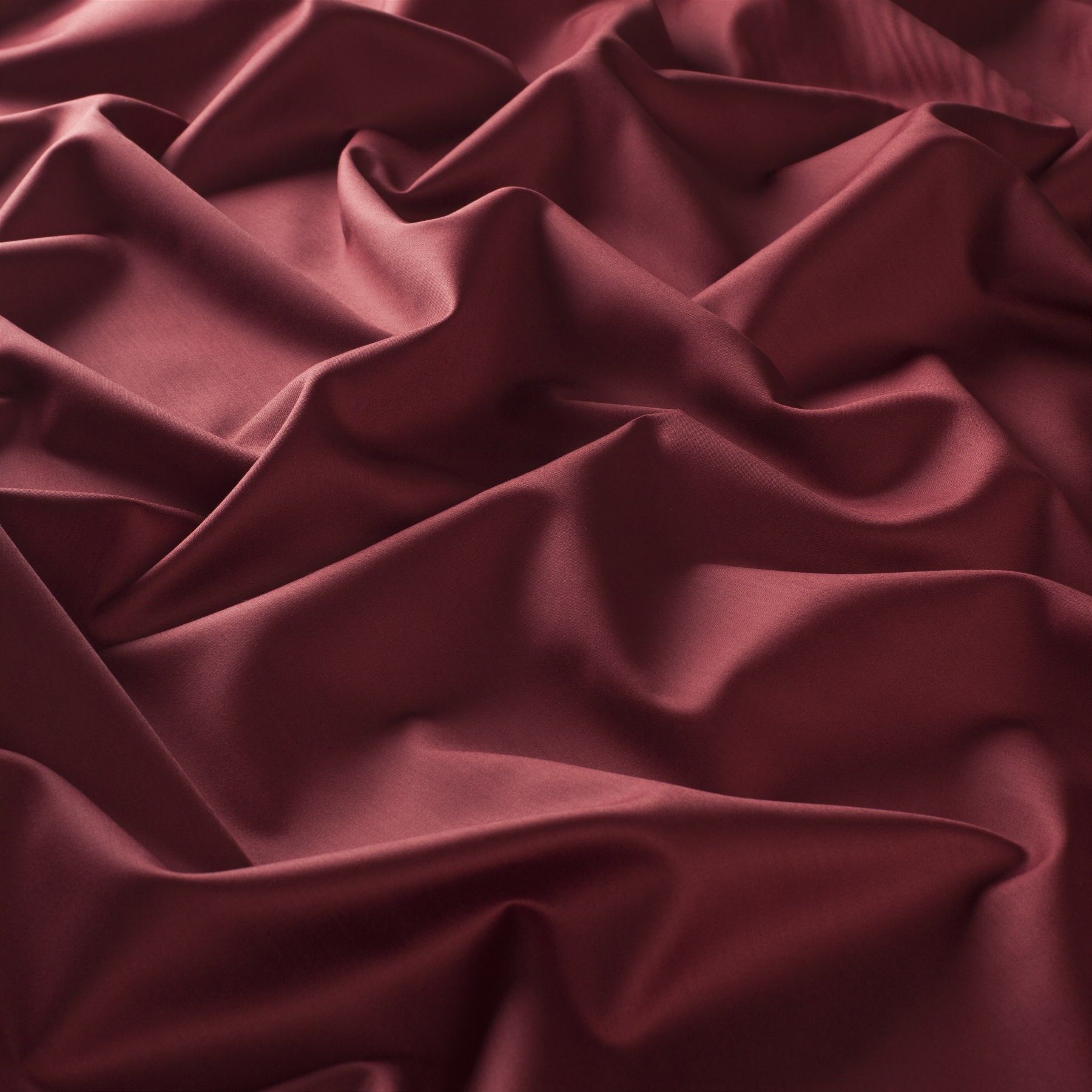 1 6728 012 Dialog Satin Vorhaenge Dekostoff Baumwolle Modern Uni Rot