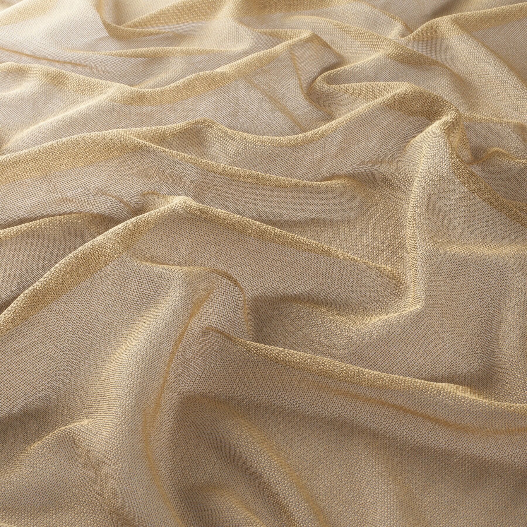 Ja6011 040 Santos Jab Gardinen Wohnzimmer Transparent Gold