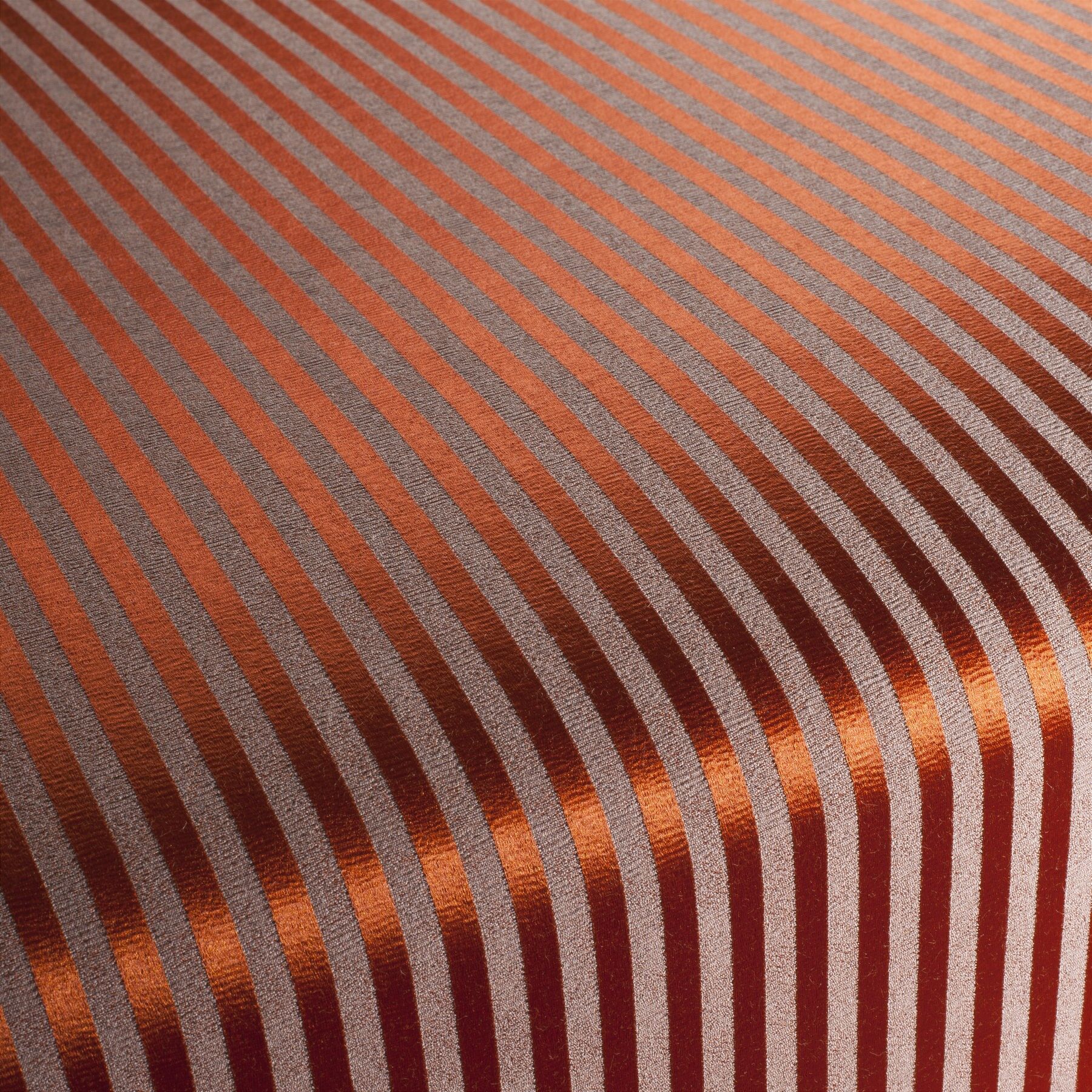 Ca1586 060 Carbonic Polsterstoff Moebelstoff Antik Klassisch Gesteift Orange Grau