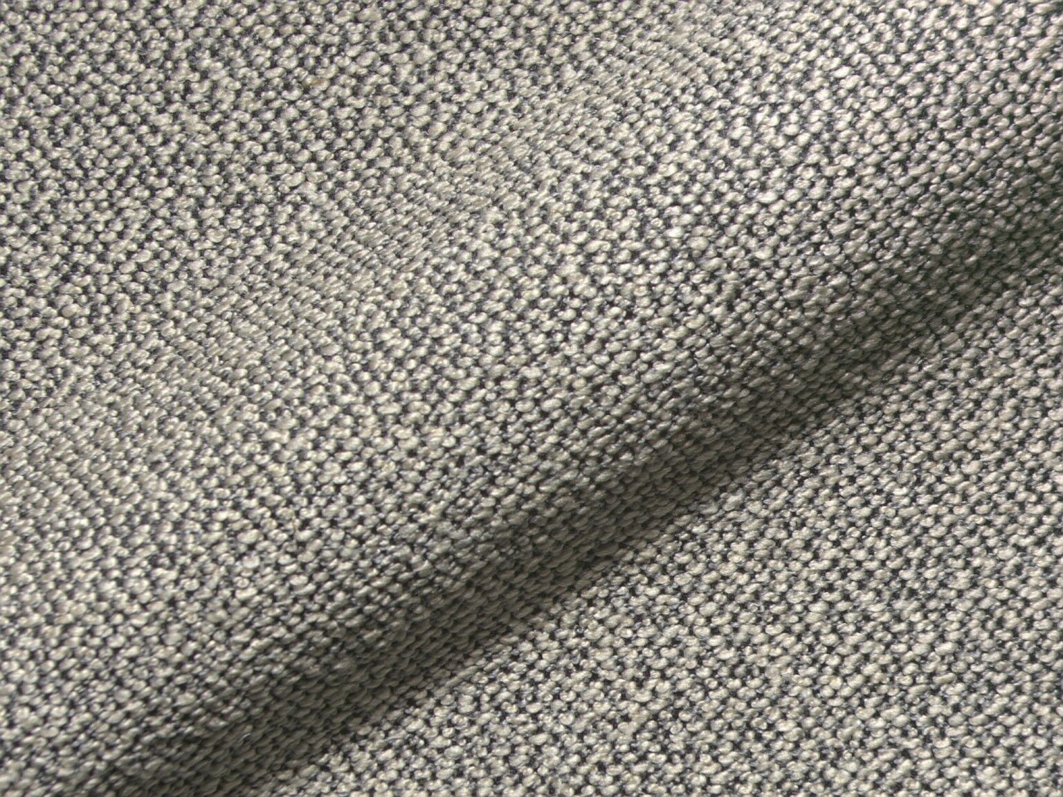Glow 532 Q2 Hoepke Polsterstoff Moebelstoff Fleckschutz Modern Boucle Grob Grau