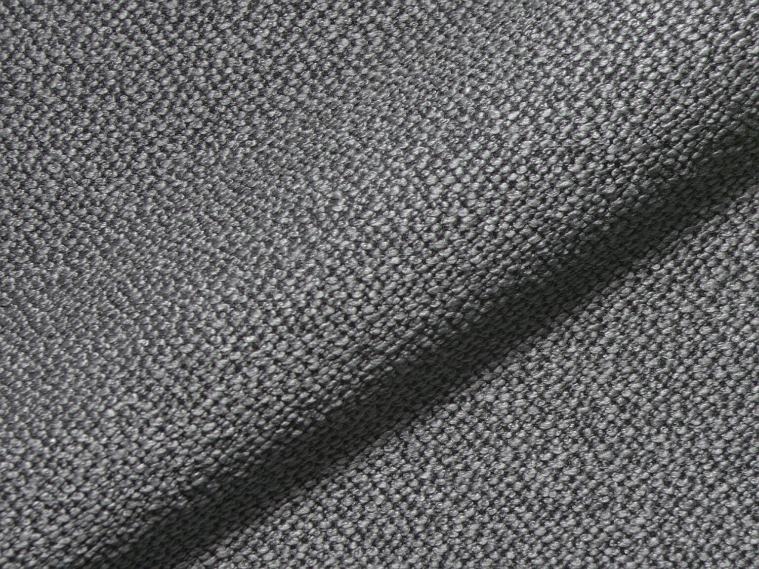 Glow 534 Q2 Hoepke Polsterstoff Moebelstoff Fleckschutz Modern Boucle Grob Grau
