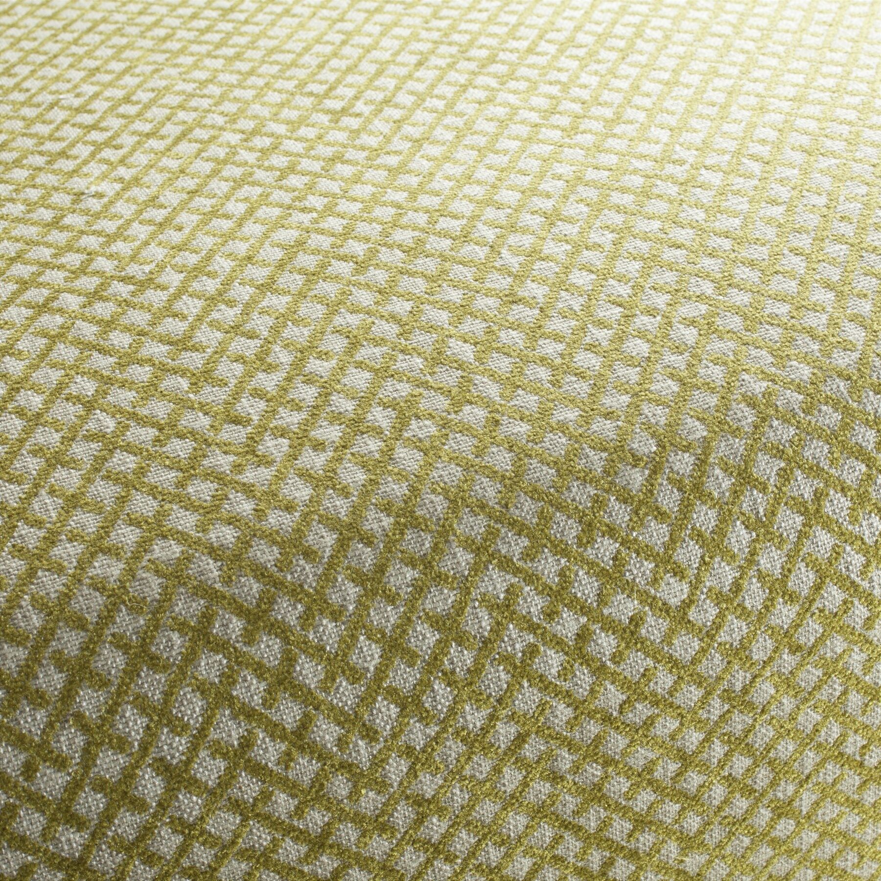 9 2457 033 Tenerife Jab Anstoetz Chenille Bezugsstoff Gemustert Gruen Beige