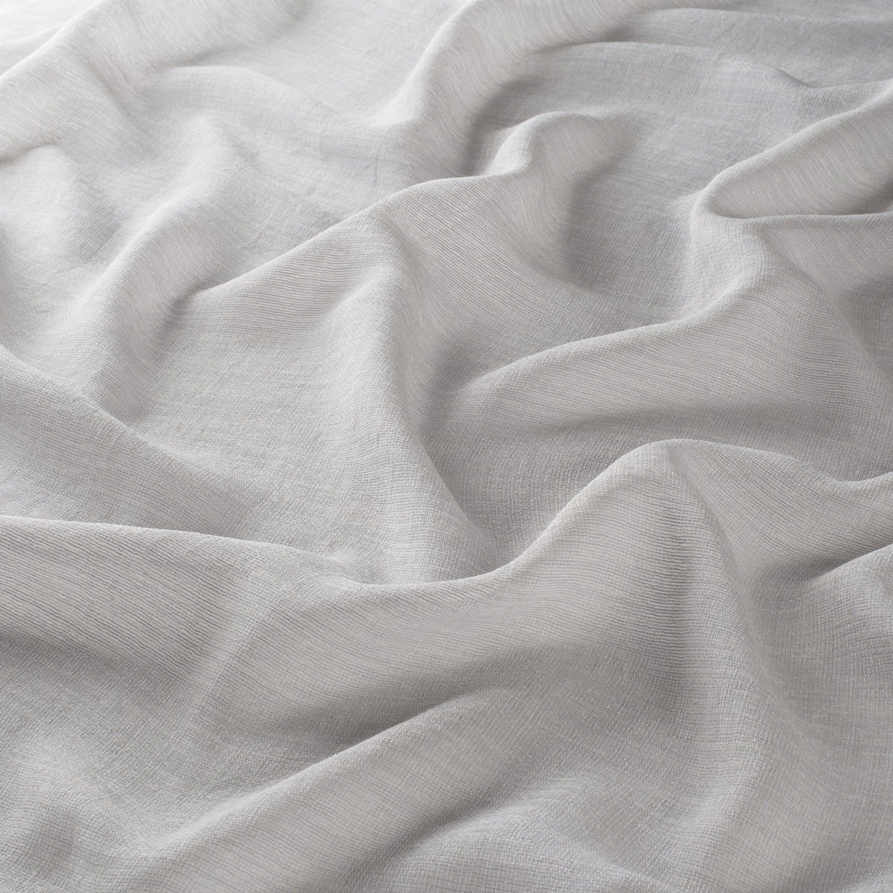 Ja6062 092 Take It Easy Transparente Gardinen Meterware Jab Anstoetz Grau