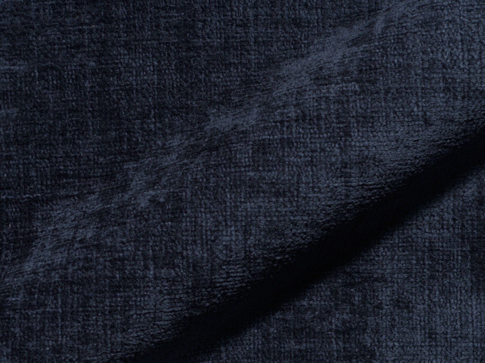 Molino 544 Weicher Chenille Polsterstoff Moebelstoff Hoepke Blau