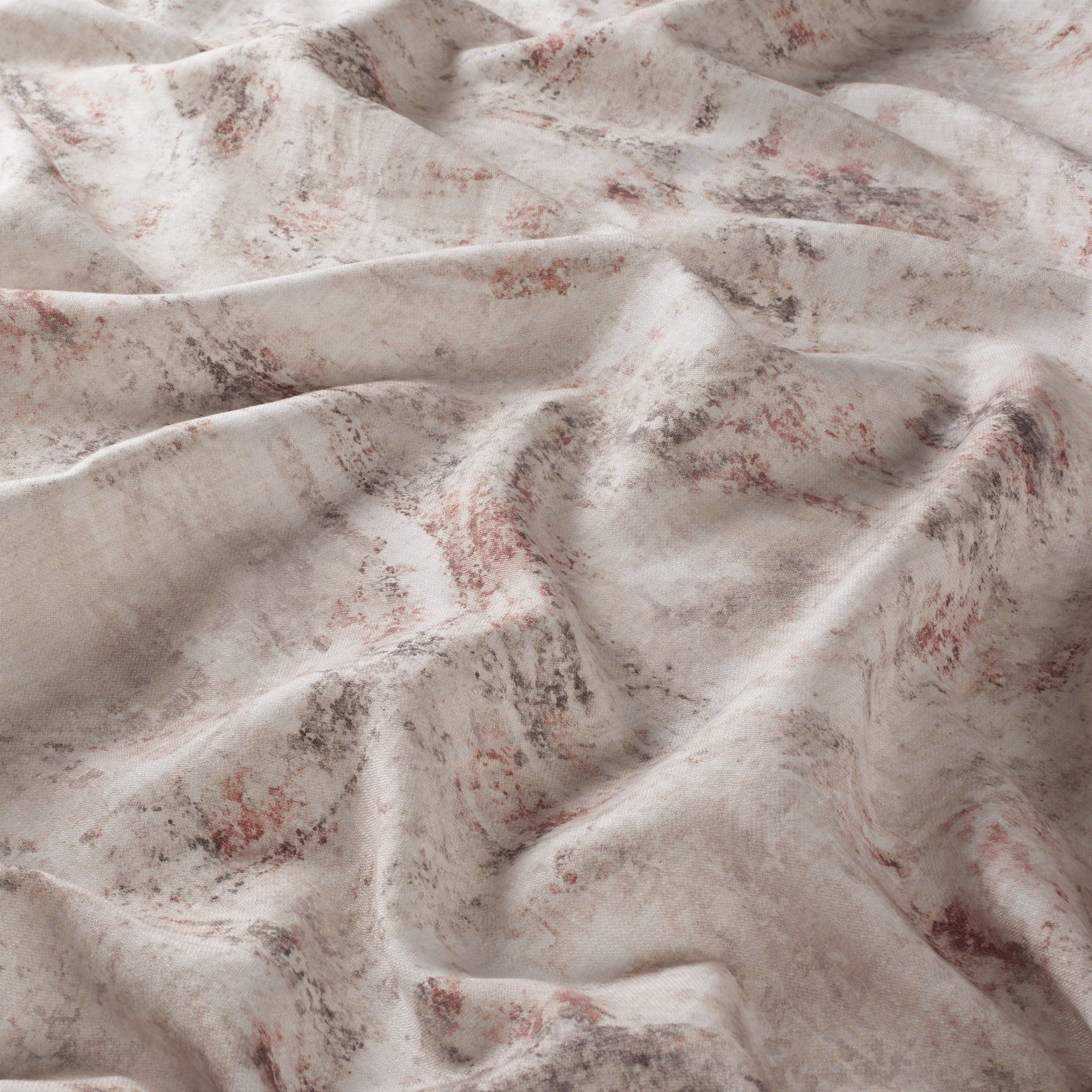 Ch3066 010 Cloud Dancer Jab Vorhangstoff Meterware Gemustert Rosa